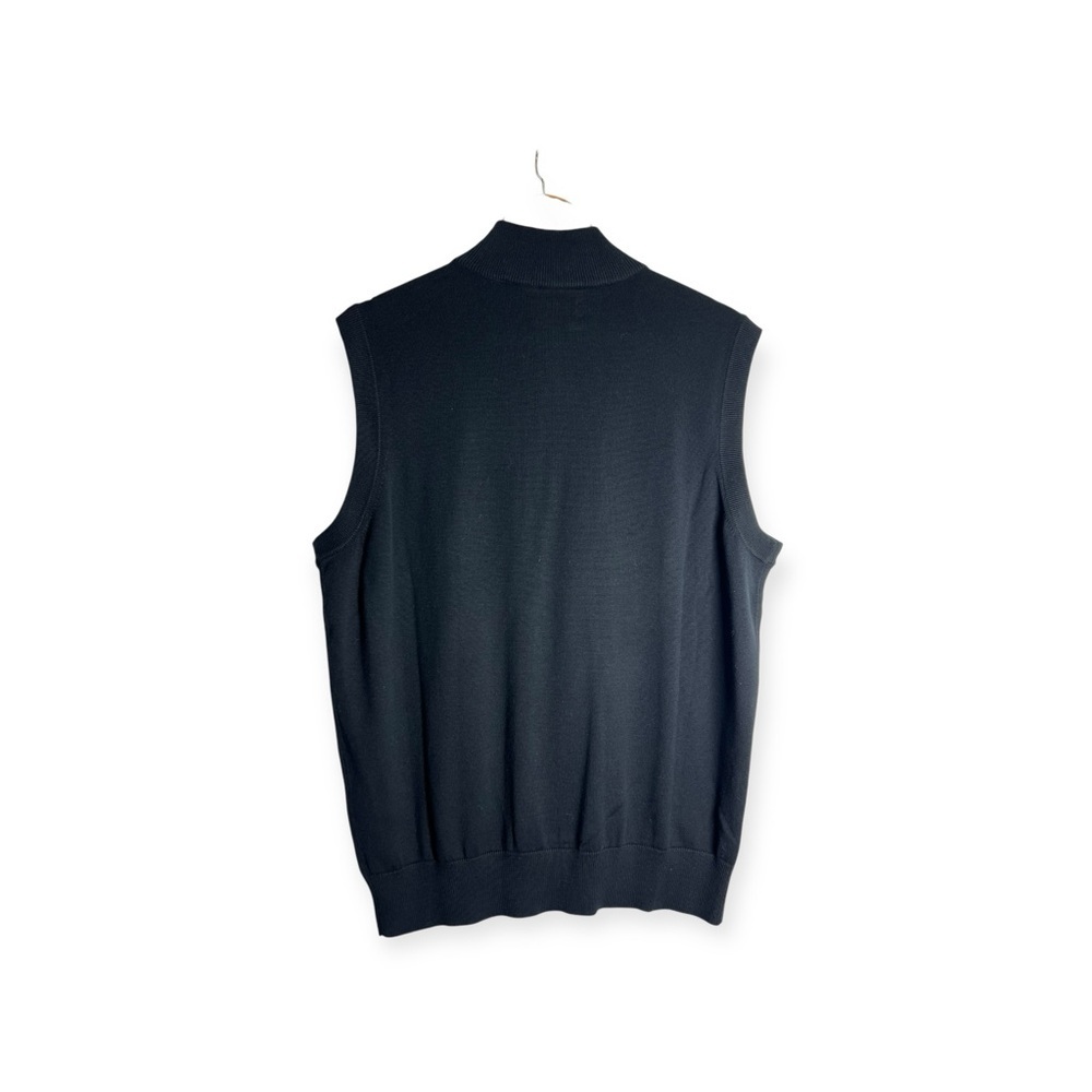 Callaway Men's Black Zip-Up Sweater Vest - Golf Attire - Size L - Picture 3 of 5